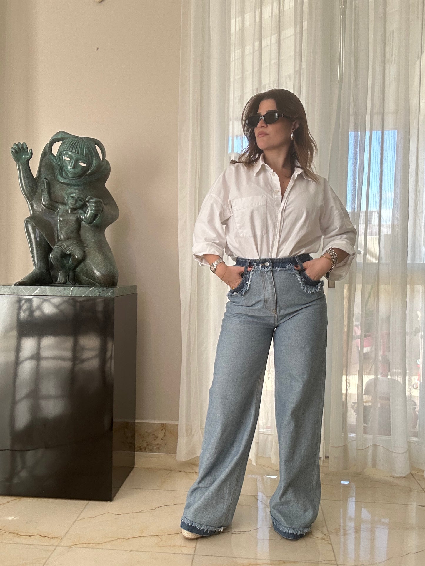 Inside out jeans