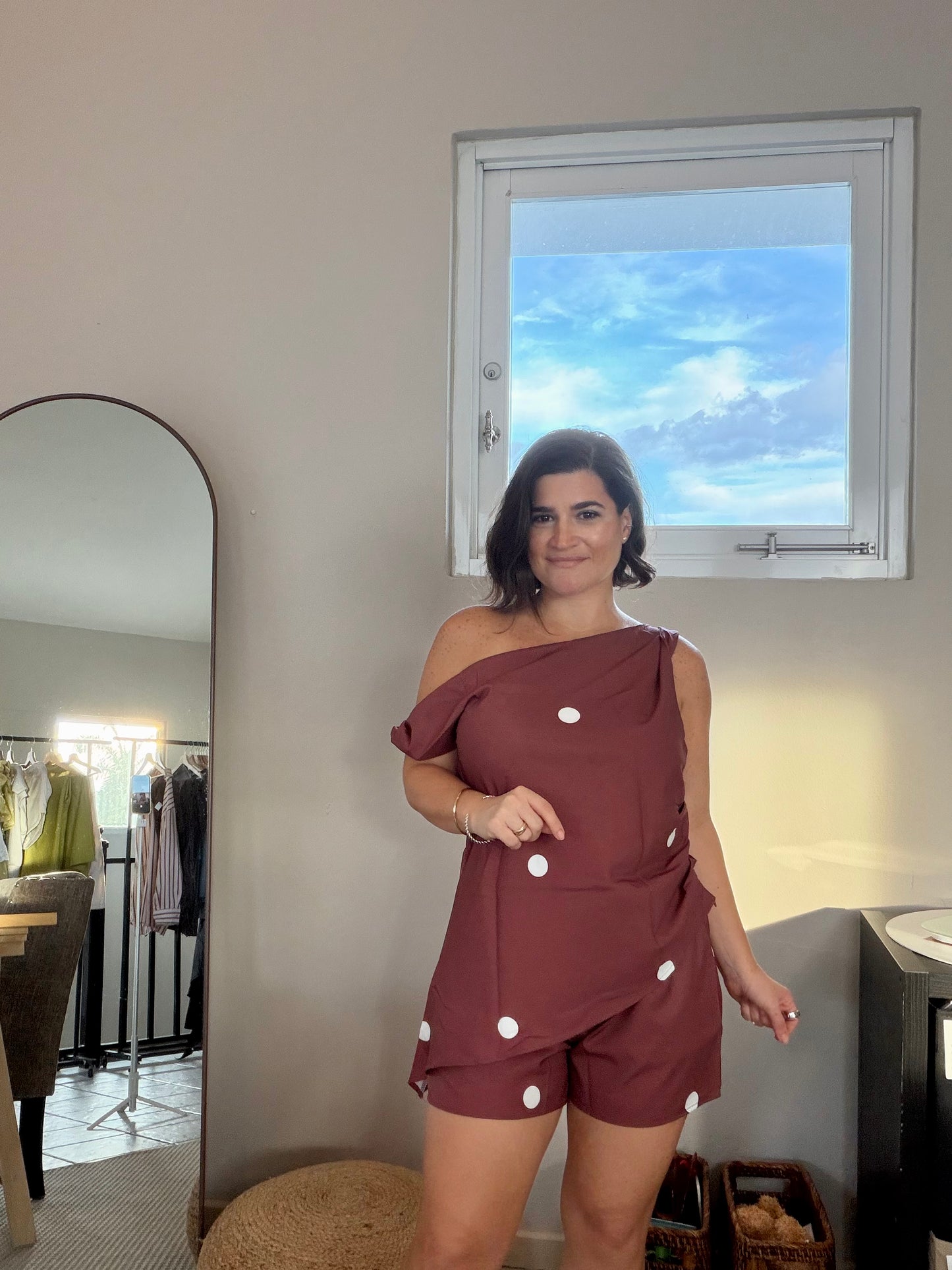 polkadot short set