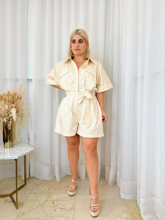 Button Down Romper